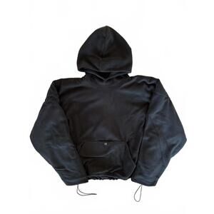 Yeezy Gap Balenciaga Padded Polar Fleece Black Size S